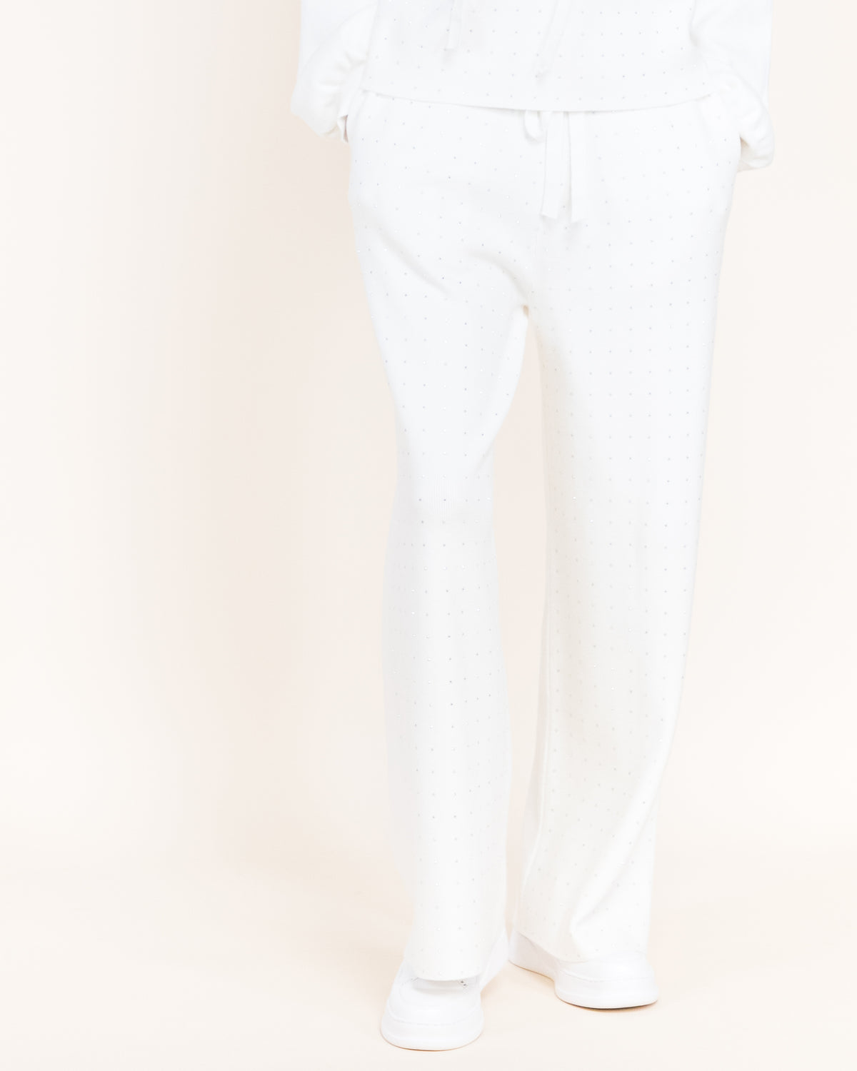 Frosted Soft Drape Weekend Knitted Pants