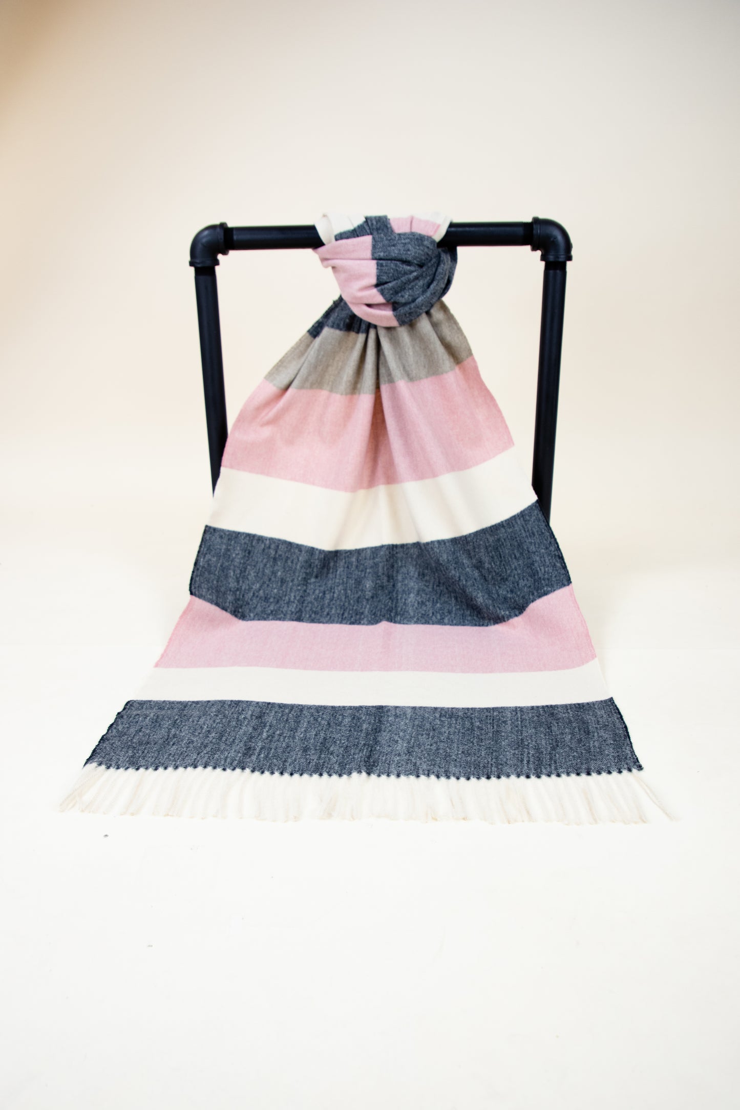 Vibrant Lines Multicolor Scarf