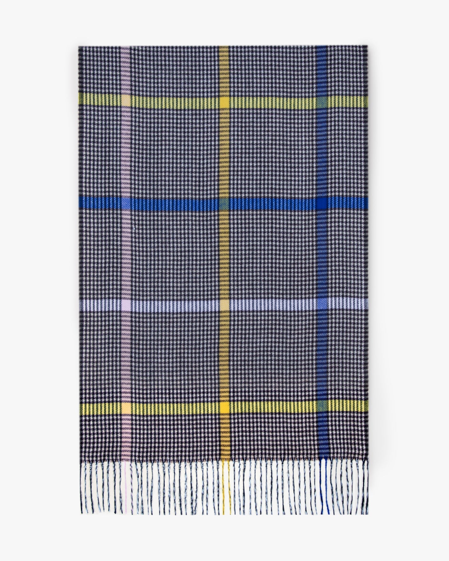 Thin Lines Classic Plaid Scarf