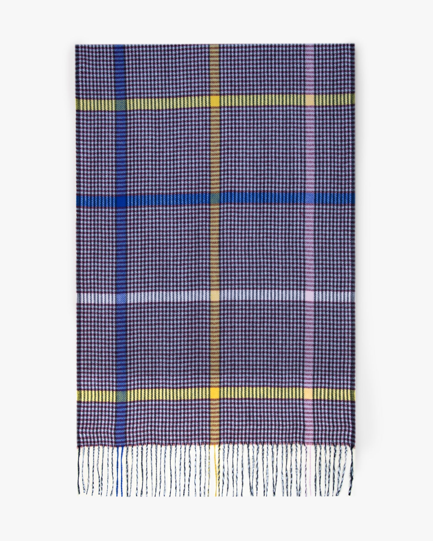 Thin Lines Classic Plaid Scarf