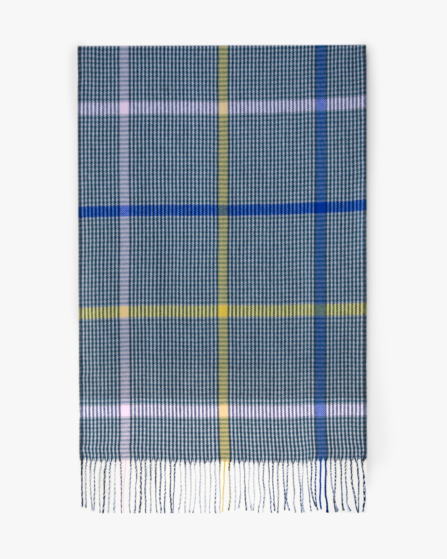 Thin Lines Classic Plaid Scarf