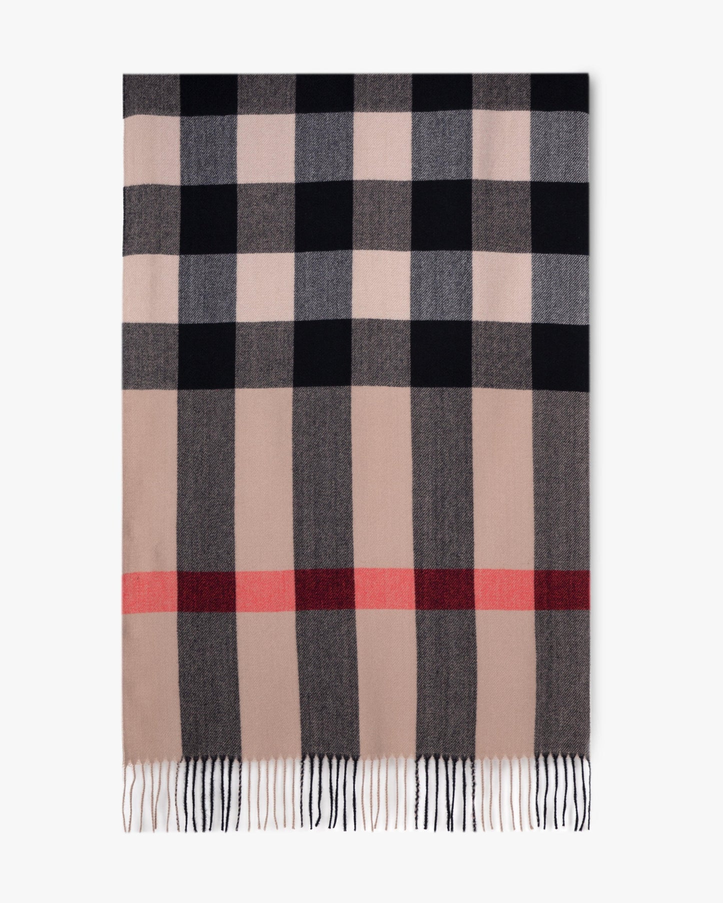 Plaidberry Long Scarf