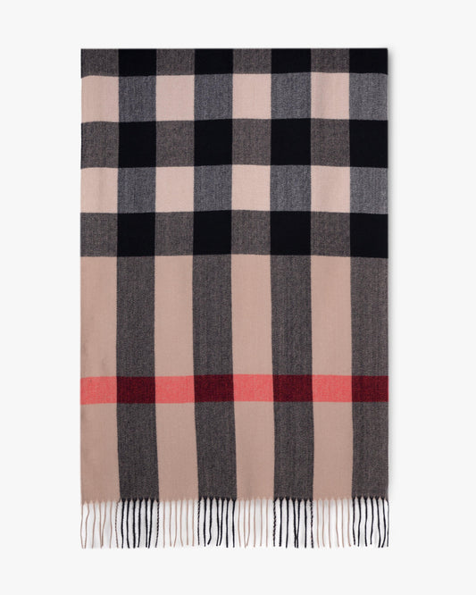 Plaidberry Long Scarf