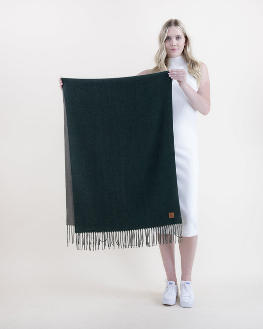 Wool Feel Solid Color Scarf