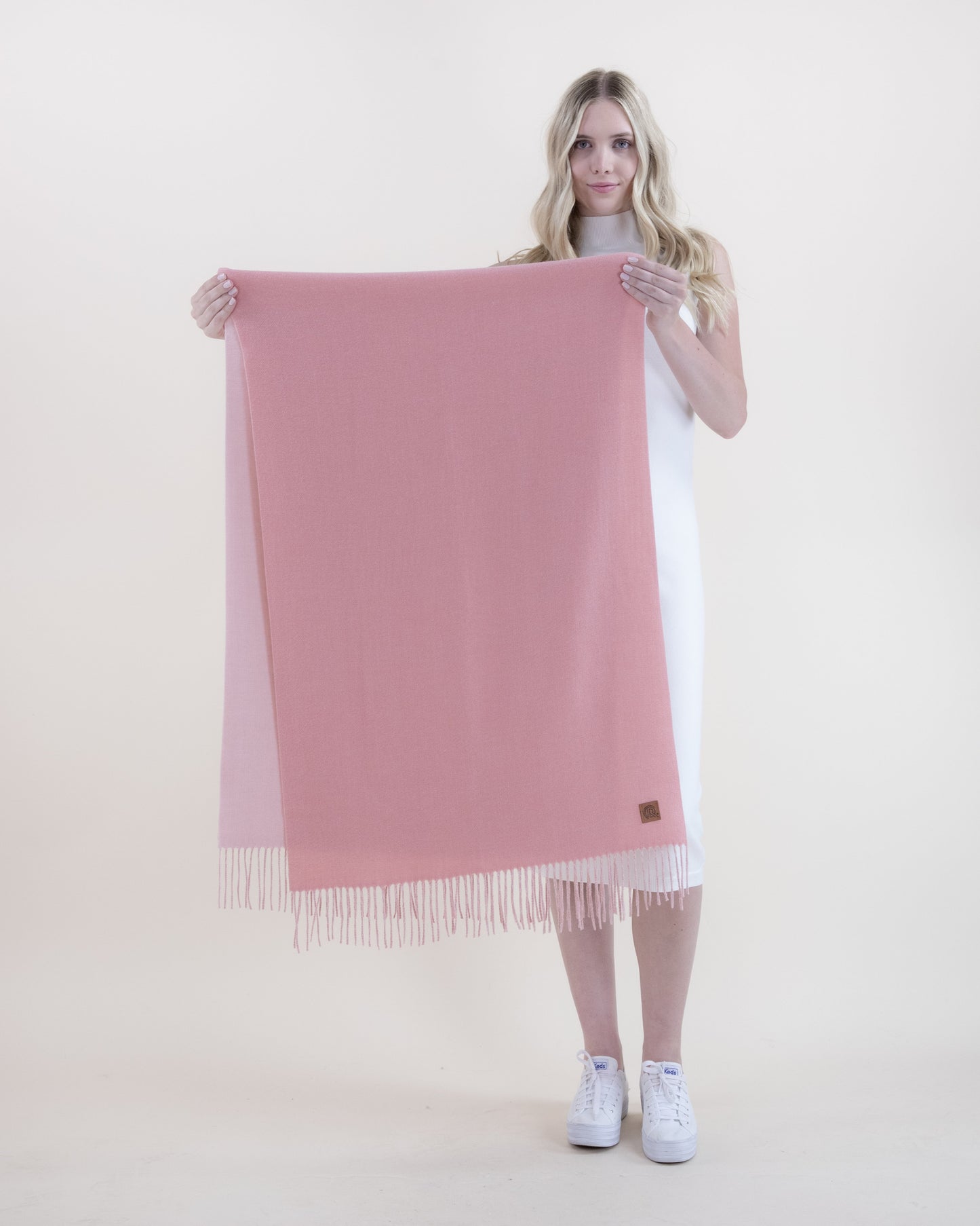 Wool Feel Solid Color Scarf