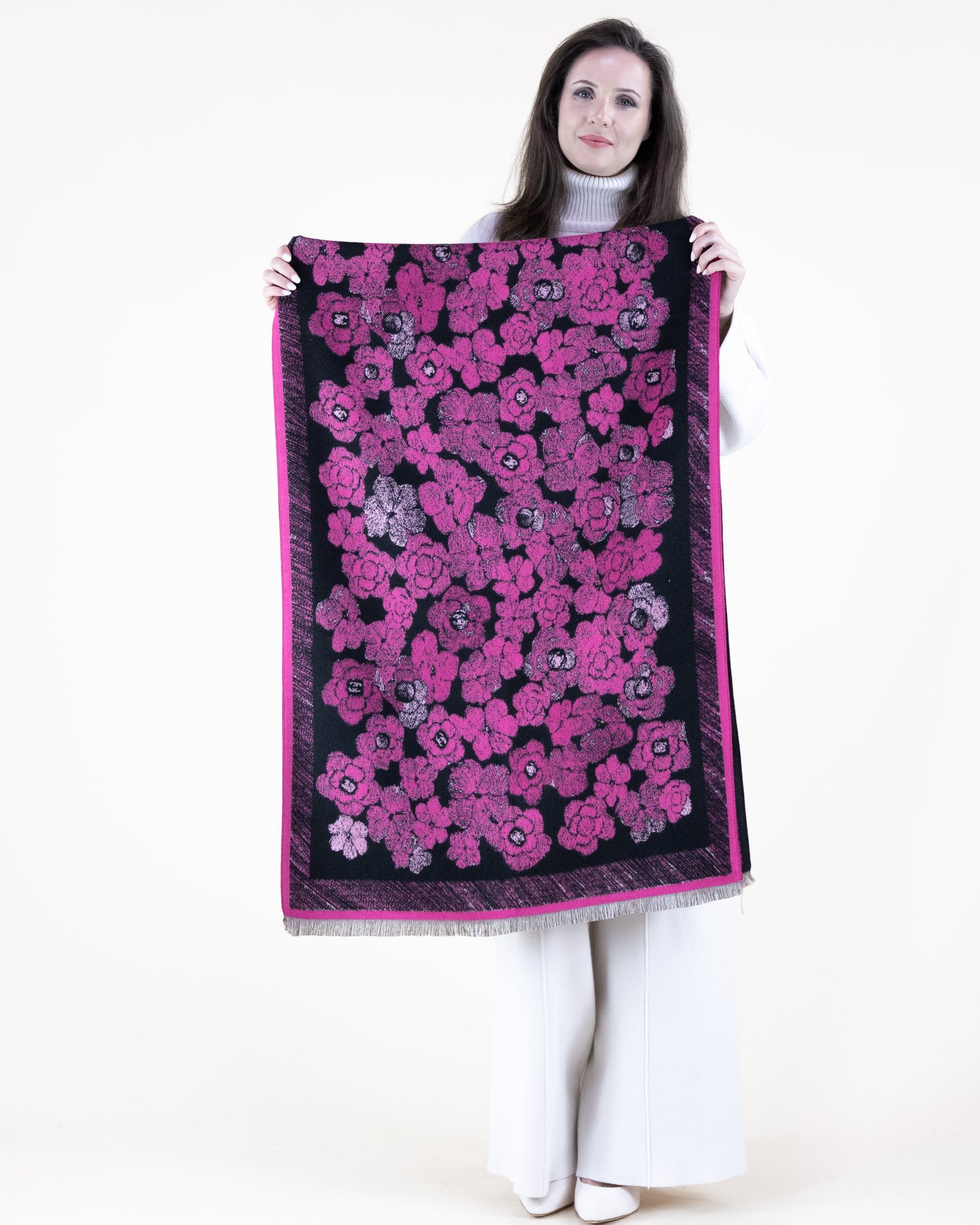 Rosette Bunches Scarf