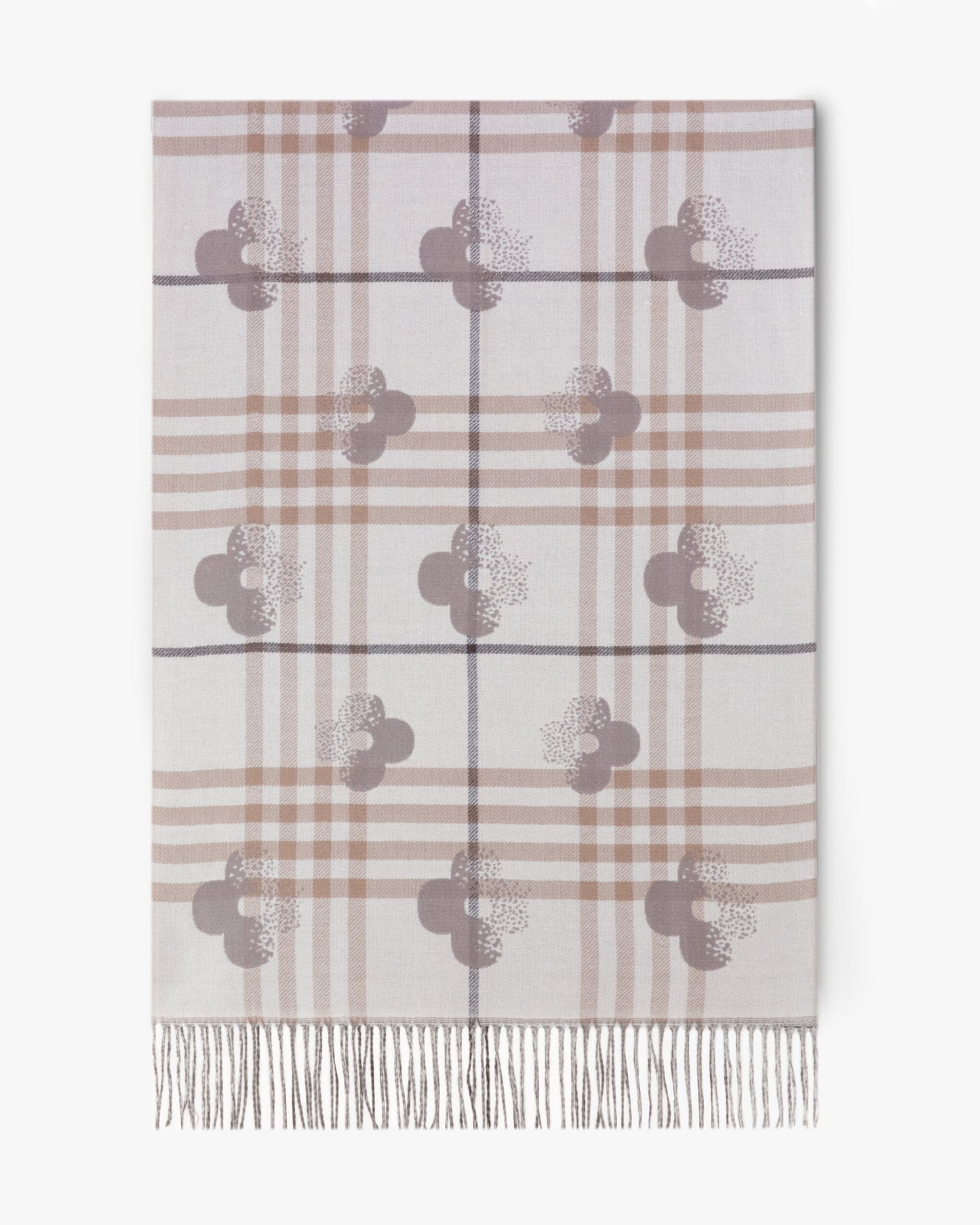 Plaid & Clover Scarf
