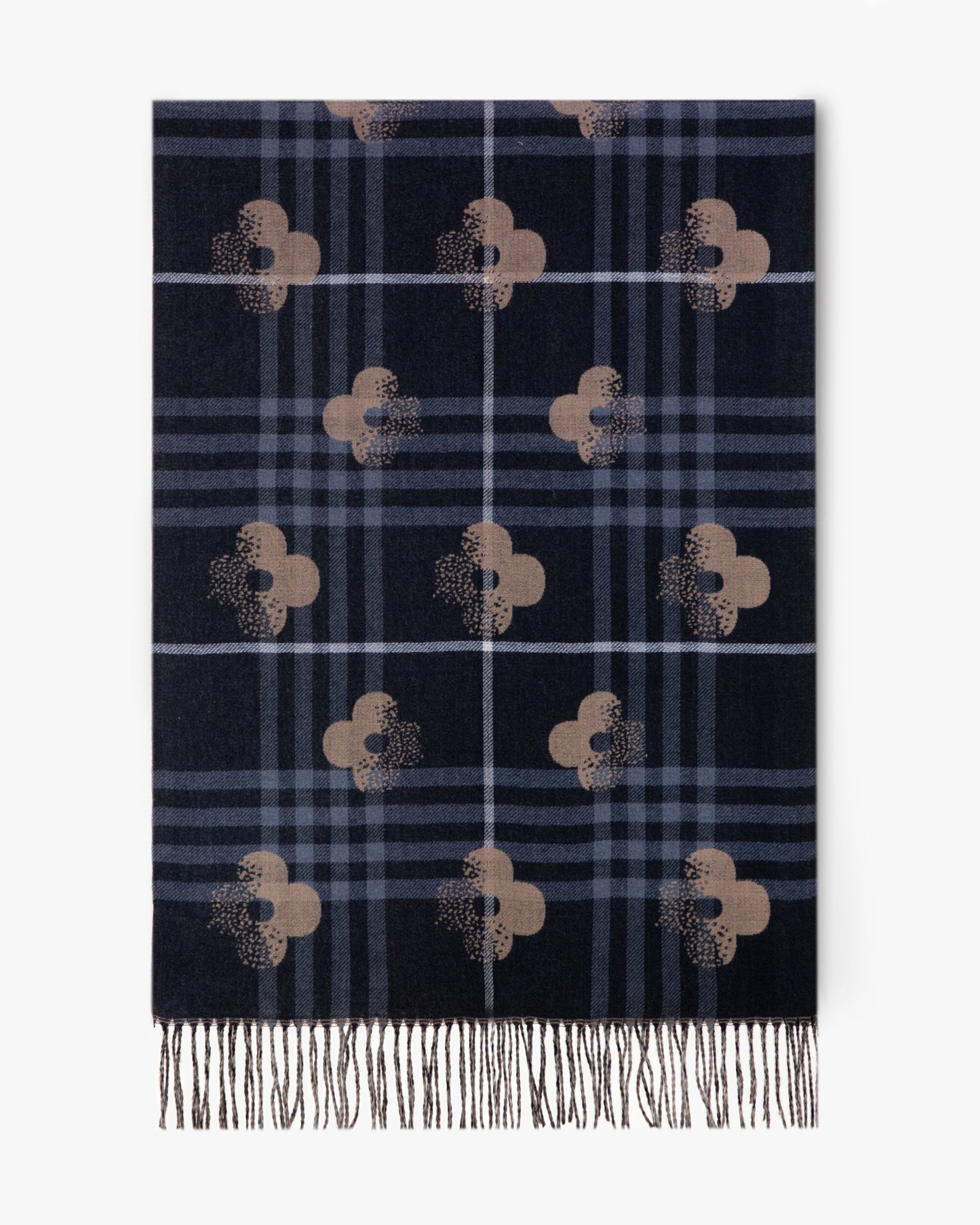 Plaid & Clover Scarf