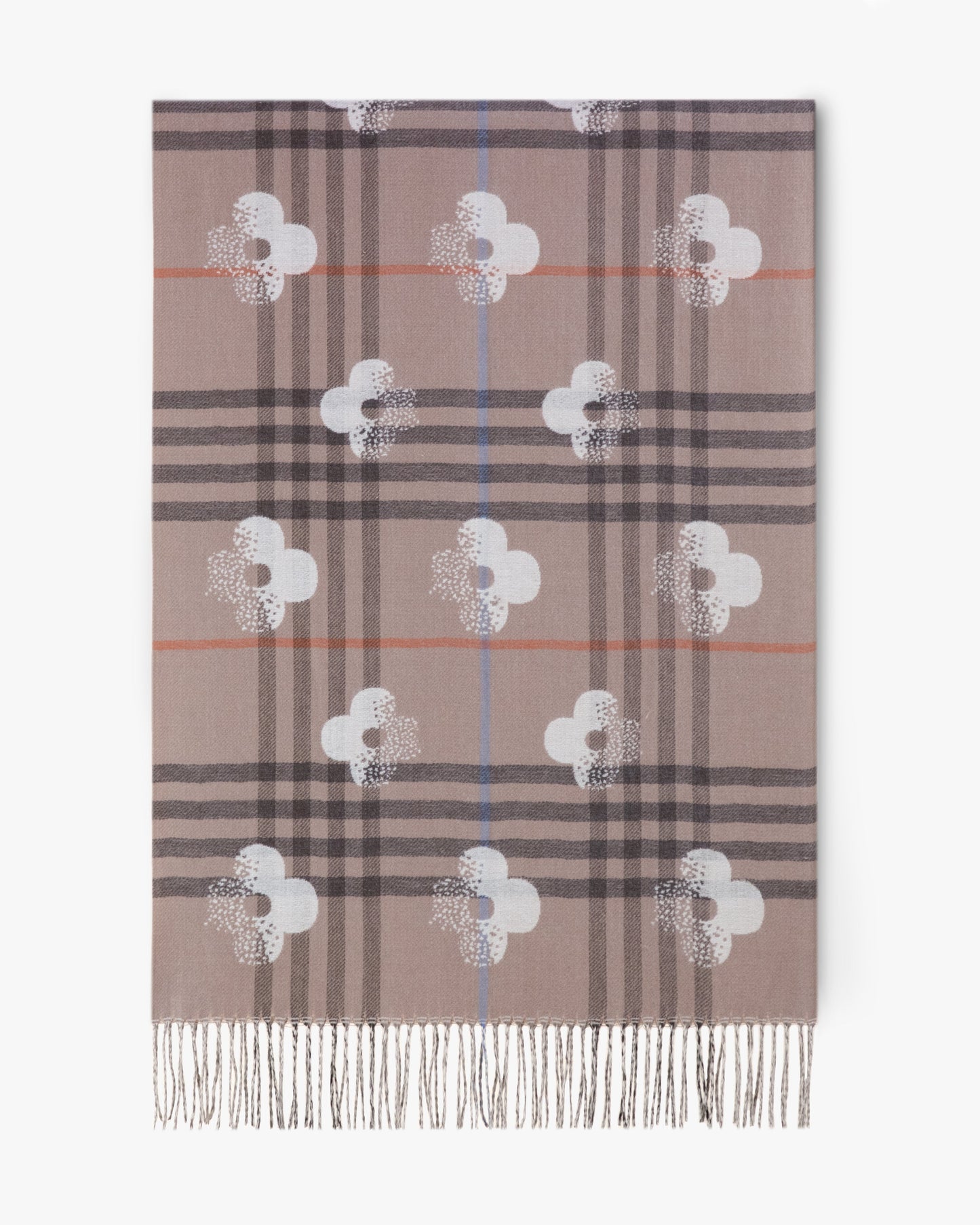 Plaid & Clover Scarf