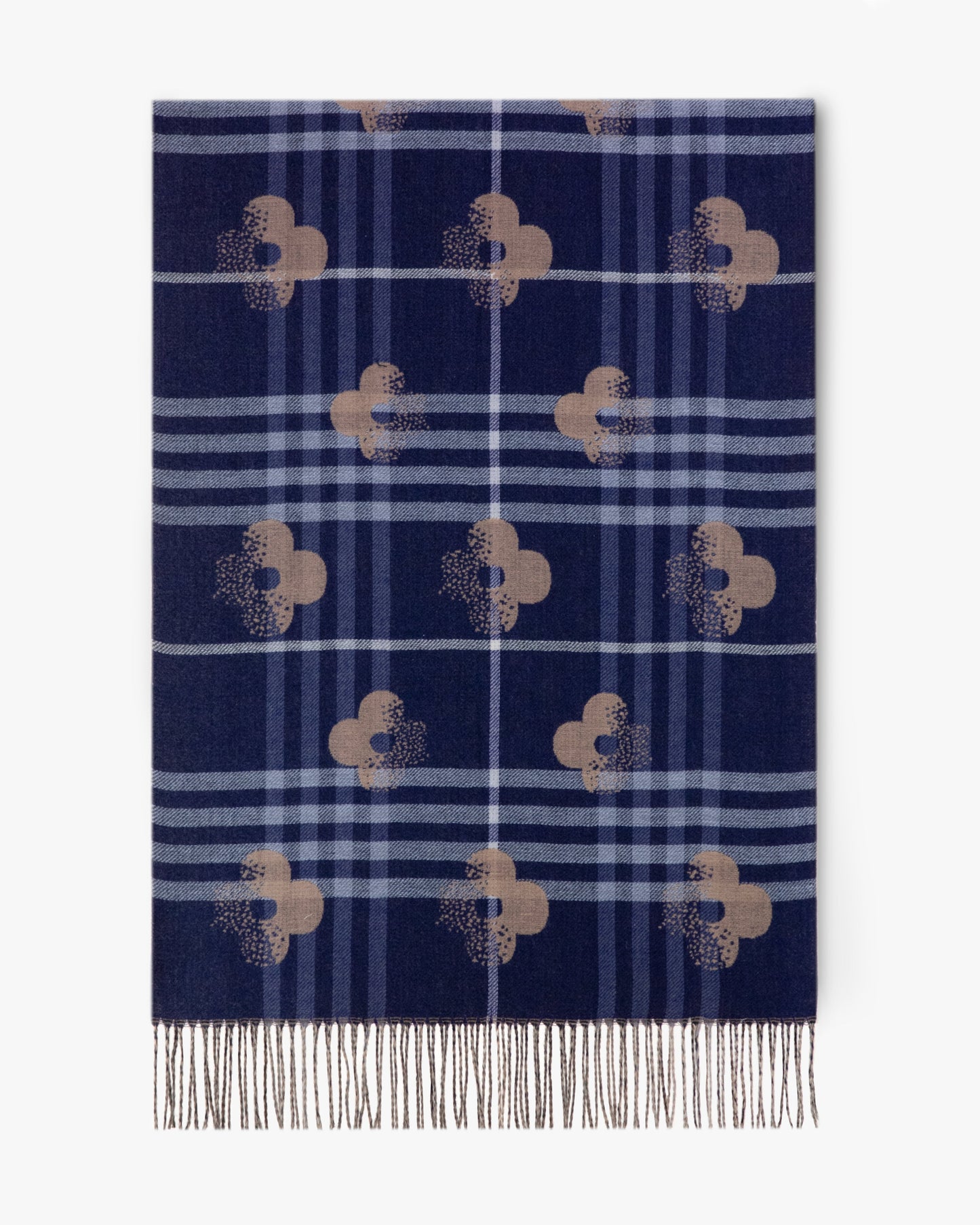 Plaid & Clover Scarf