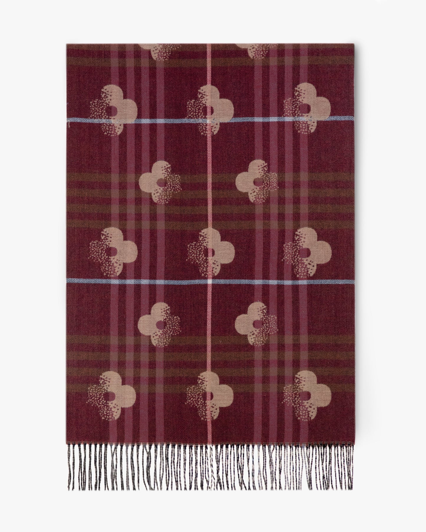 Plaid & Clover Scarf