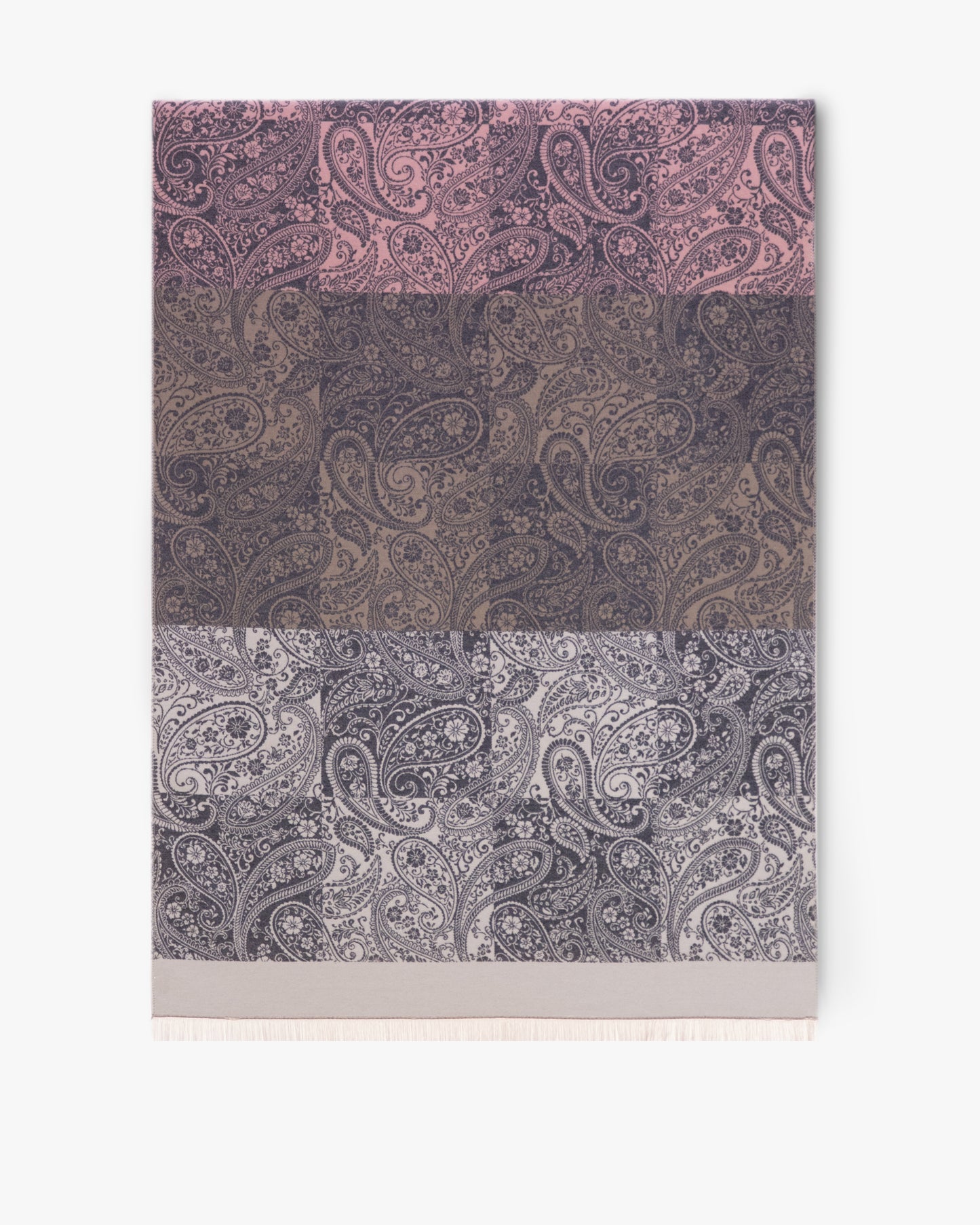 Paisley Grid Scarf