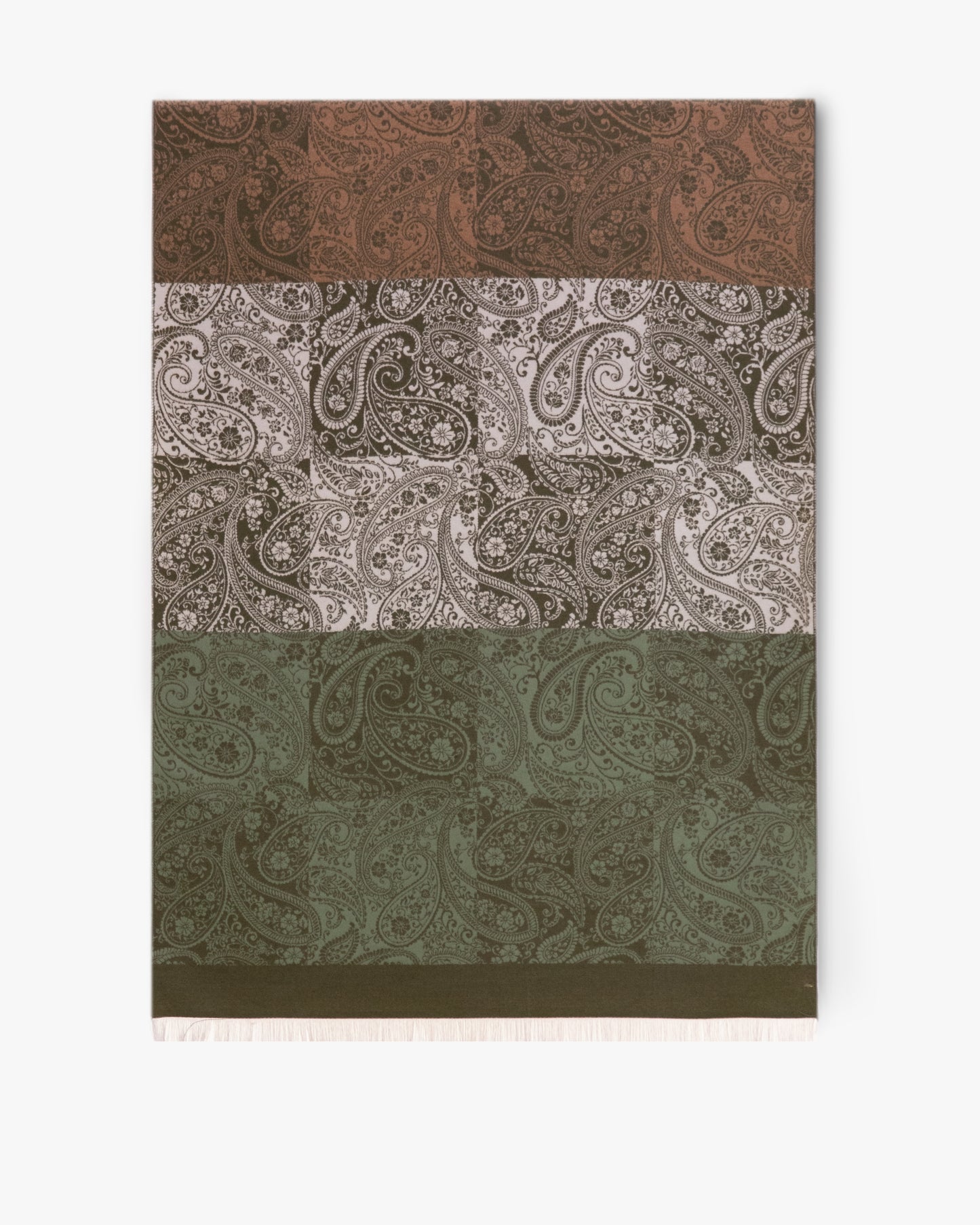 Paisley Grid Scarf