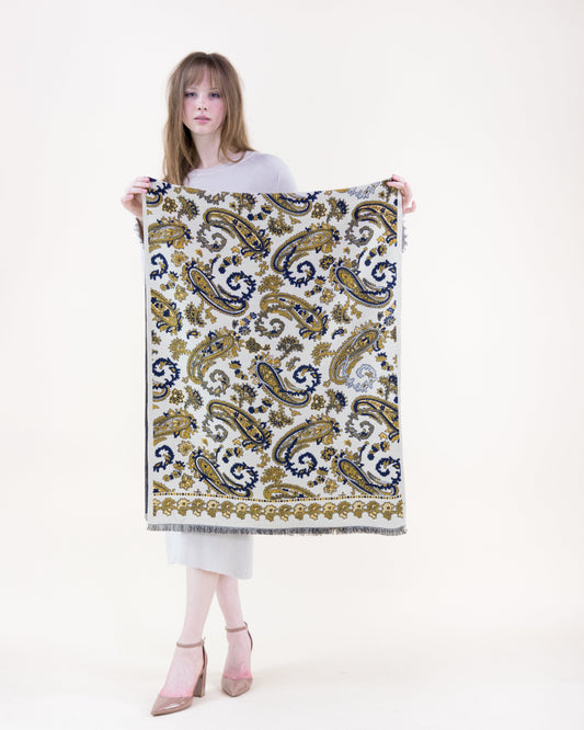 Paisley Tapestry Scarf