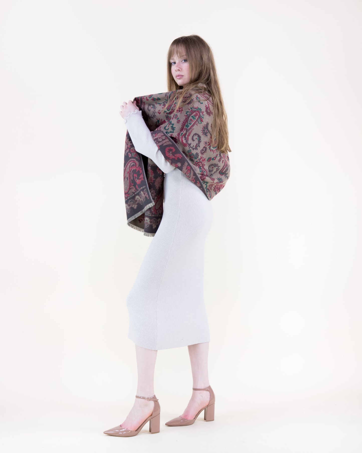 Paisley Tapestry Scarf