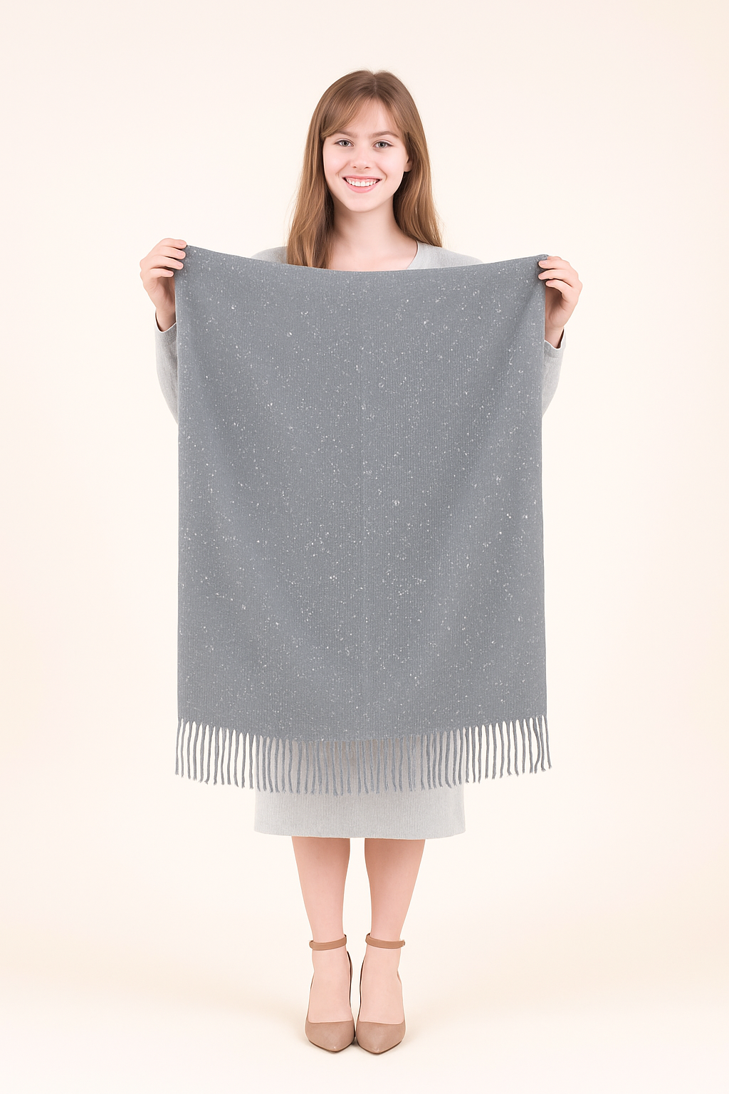 Elegant Rhinestones Scarf - One Size