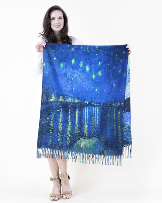 The Starry Nights Double Sided Scarf