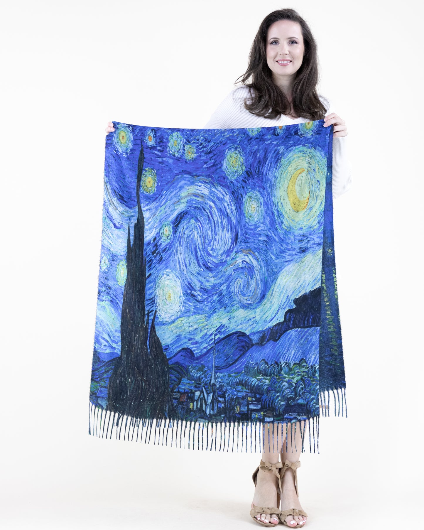 The Starry Nights Double Sided Scarf