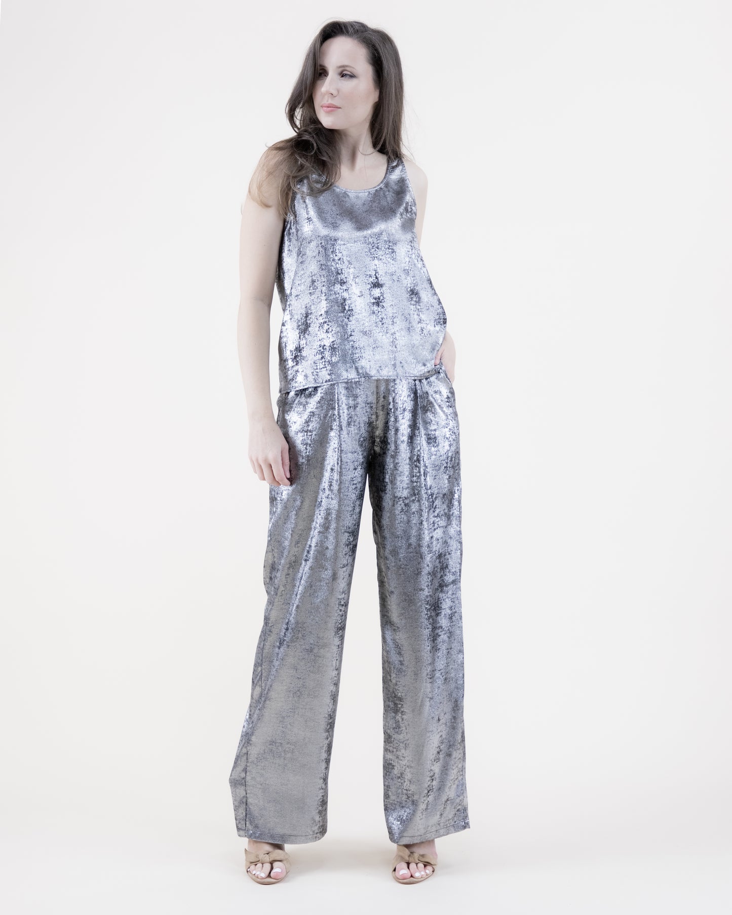 Metallic Tank Top