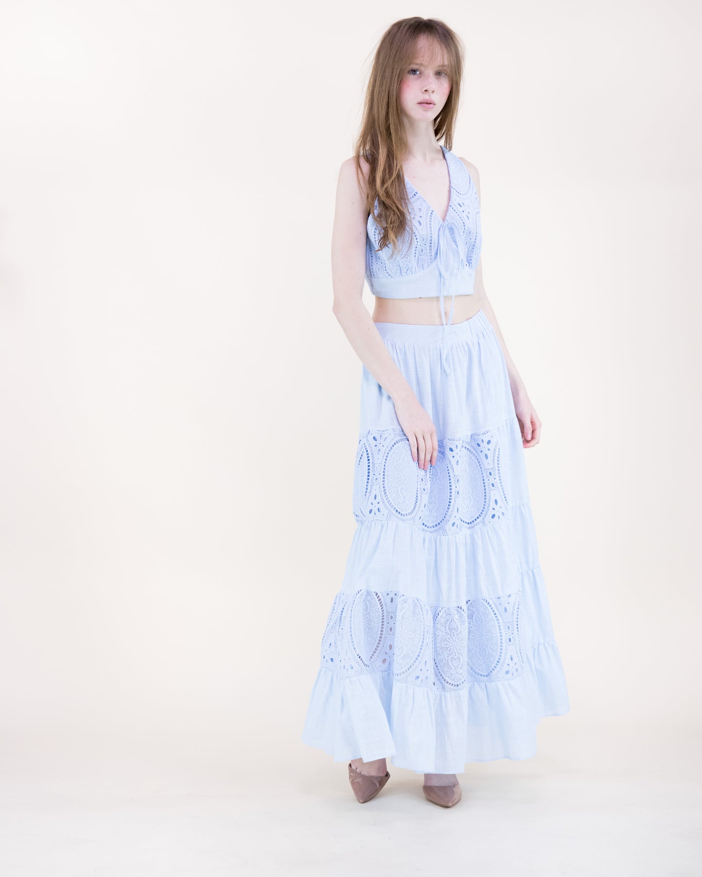 Garden Flora Lace V-Neck Bralette
