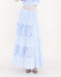 Garden Flora Lace Tiered Maxi Skirt
