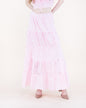 Garden Flora Lace Tiered Maxi Skirt