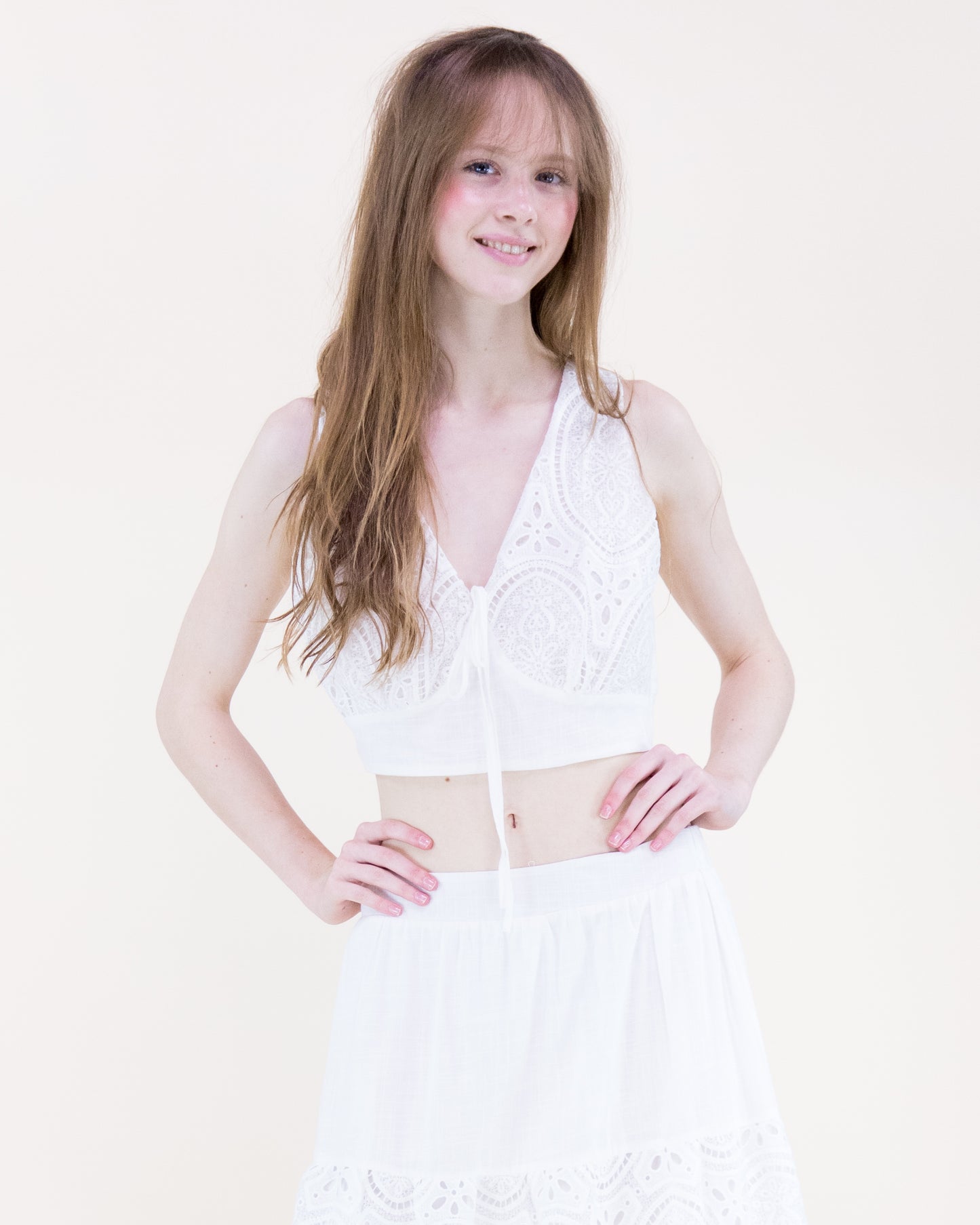 Garden Flora Lace V-Neck Bralette