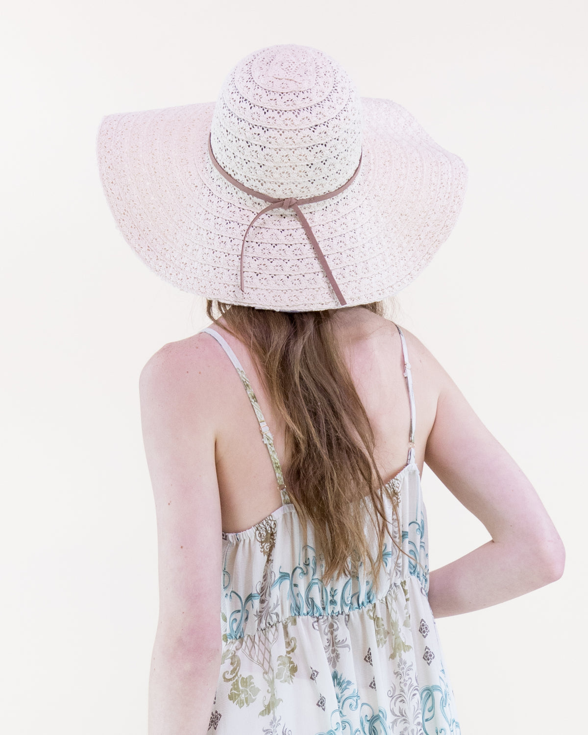 Crochet Lace Floppy Hat