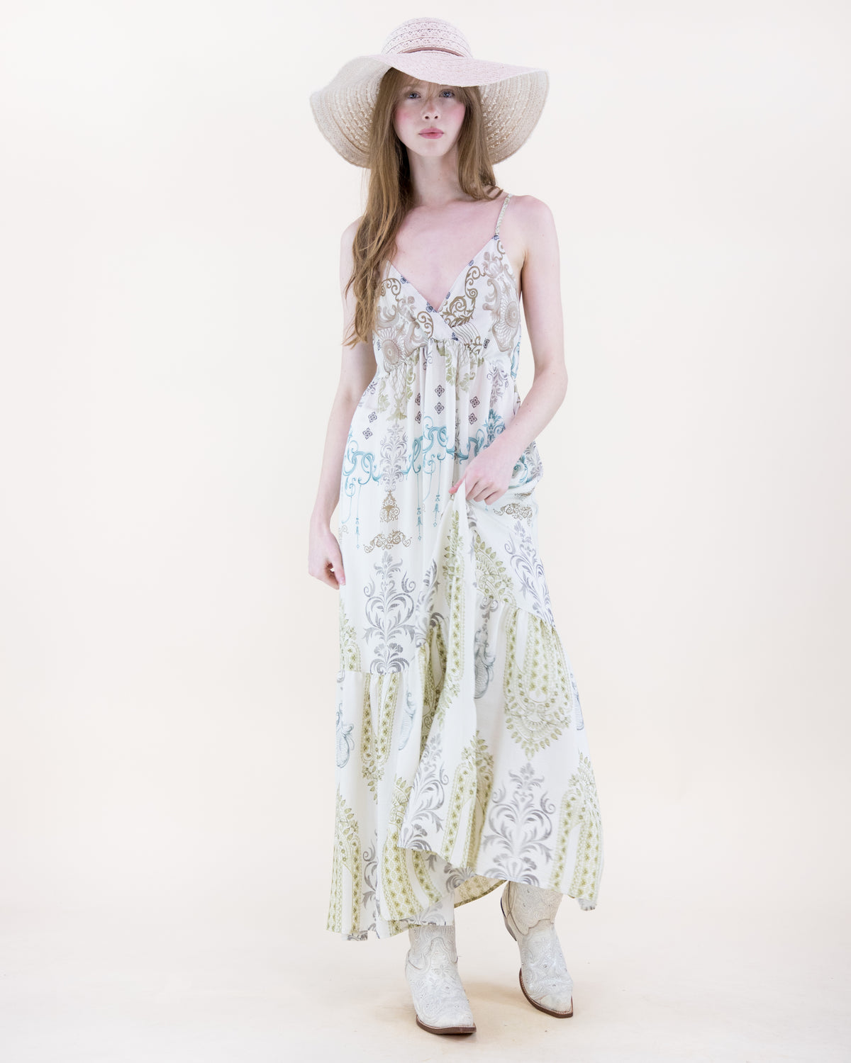 Crochet Lace Floppy Hat