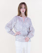 Romantic Prairie Long Line Deep V-Neck Shirt