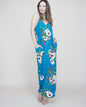 Floral Bunches Long Dress
