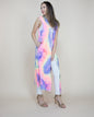 Pastel Tie-Dye Long Vest