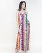 Leopard Serape Printed Sleeveless Long Dress