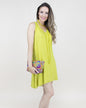 V-Neck Baby Sharkbite Dress