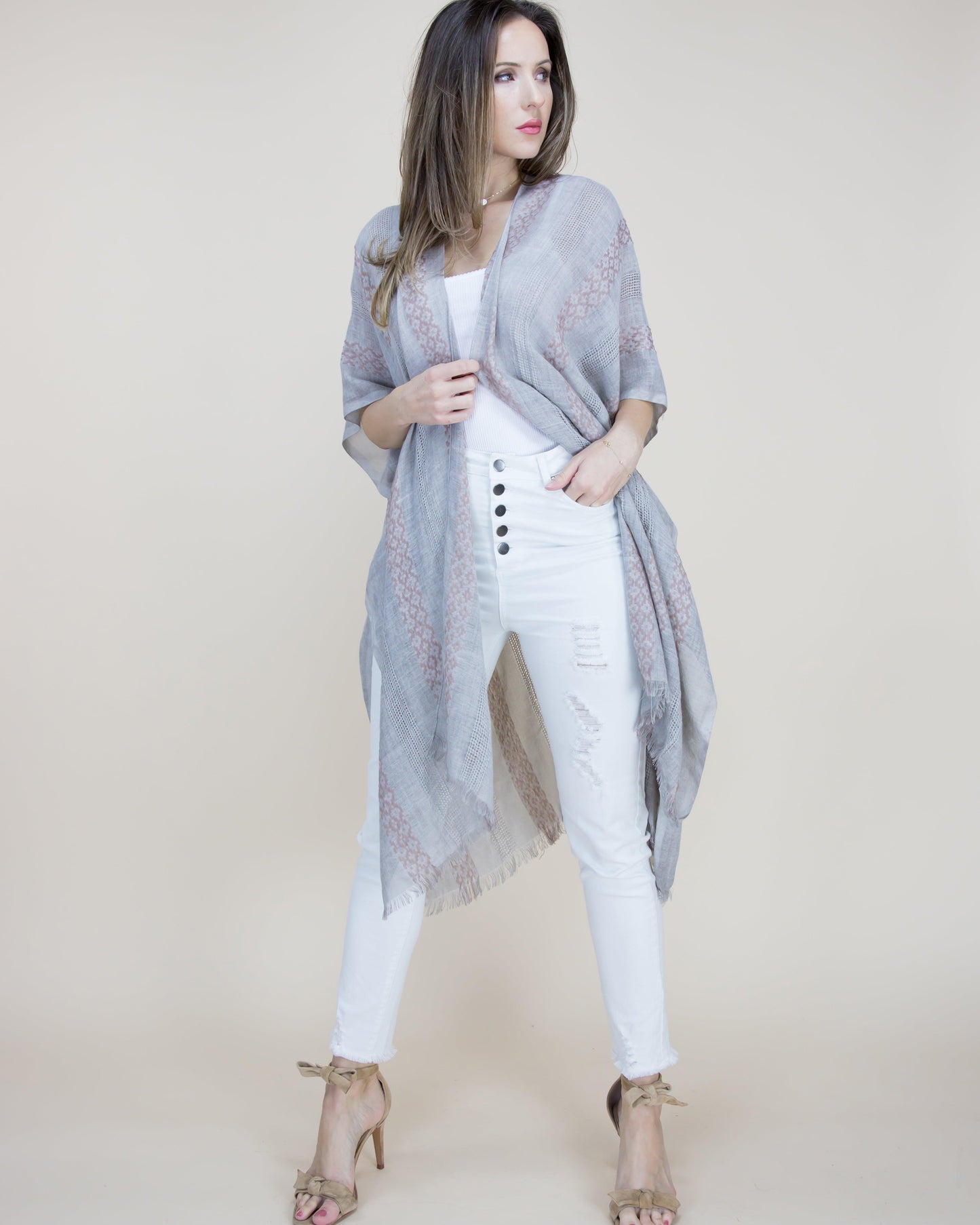 Natural Wash Kimono