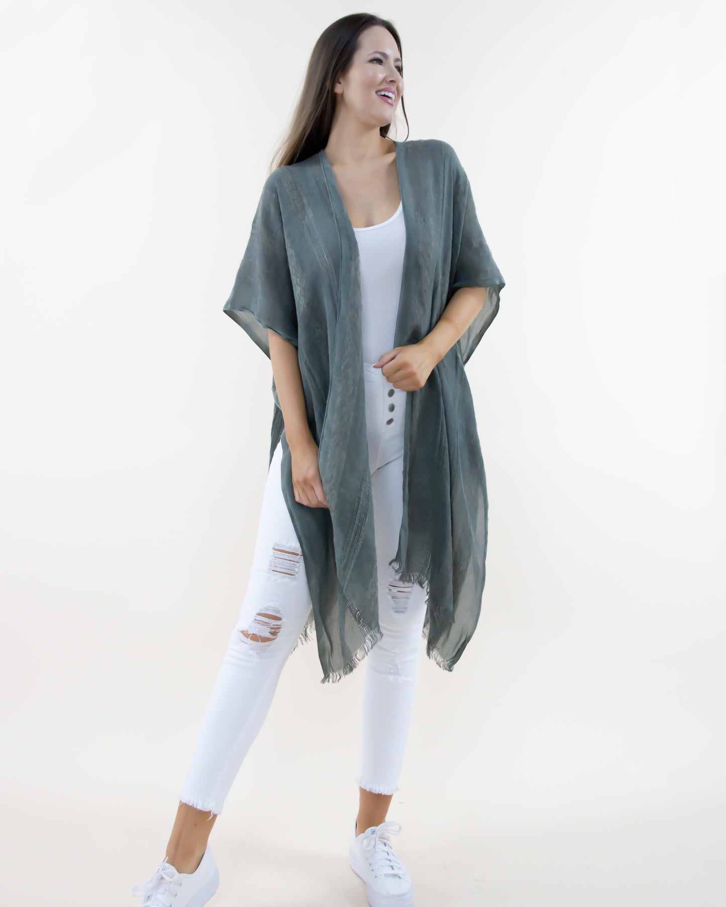 Natural Wash Kimono