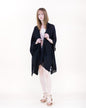 Solid Drape Cool Touch Short Kimono