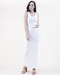 Neutral Scoop Neck Sleeveless Waffle Stitch Knit Crop Top