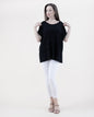 Neutral Scoop Neck Thin Knit Top