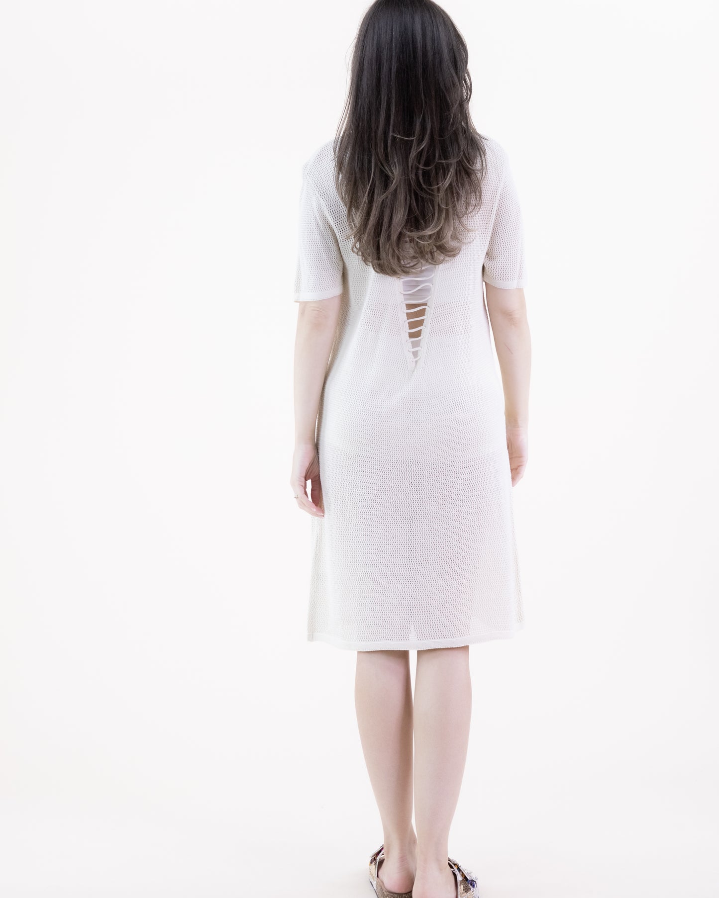 Comfy Pointelle Half Sleeve Tunic