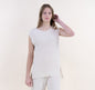 Waffle Stitch Sleeveless Round Neck Knit Top