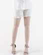Cotton Blend Lace Patchwork Shorts
