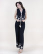 Medallion Embroidered V-Neck Buttoned Vest