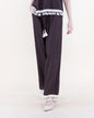 Isla Contrast Tassel Trim Wide Leg Trousers