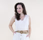 Coastal Linen Rope Crop Top