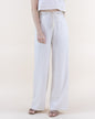 Coastal Linen Rope Belt Wide Legged Pants