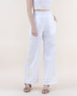 Tropical Side Leg Embroidered Wide Leg Pants - S/M, L/XL