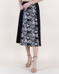 Wildflower Embroidered Outline Midi Skirt - S/M, L/XL
