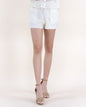 Sheer Lace Collage High Waisted Shorts - S/M, L/XL
