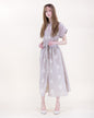 Cottage Loom Embroidered Maxi Shirt Dress